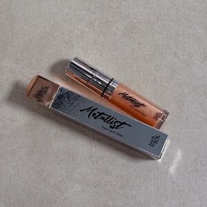 Touch In Sol Metallist Dual Liquid Glitter Eyeshadow Sand Pink New